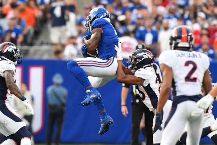 An underrated slot receiver, Sterling Shepard was the focal point of the Giants' offense in Week One.